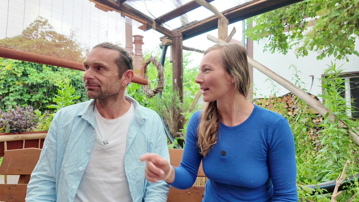 Dr. Julia König mit ihrem Partner Sebastian Kramer